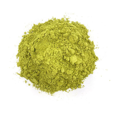 Bio-Helmkraut gemahlen