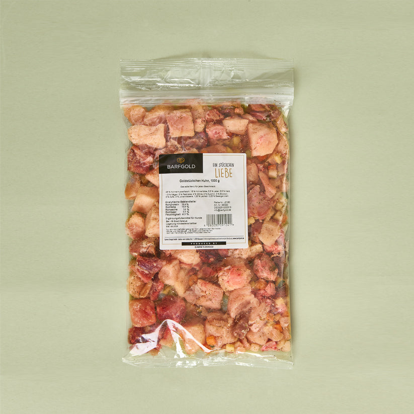 BARFGOLD Goldstückchen Huhn