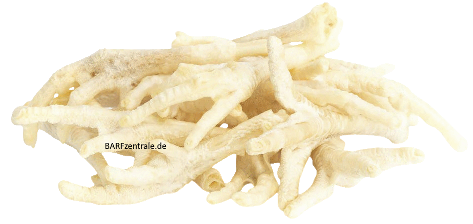 Hühnerkrallen getrocknet