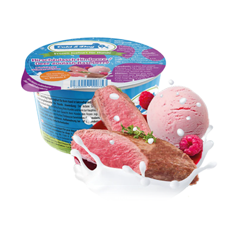 Probiotisches Hunde-Eis – Frozen Joghurt im Becher (7 Sorten)