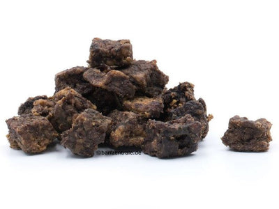 Naturbelassene Würfelhappen für Hunde – Premium-Fleischwürfel