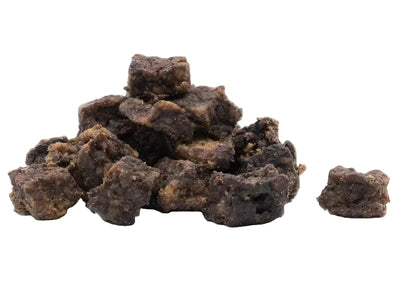 Naturbelassene Würfelhappen für Hunde – Premium-Fleischwürfel