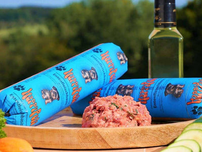 HappyPets BARF-Menü Ente – Frost-Wurst für Regional-Tour & Laden