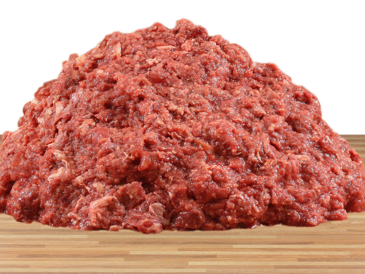 PAEX Strauß gewolft (Energiebombe mit 21% Fett) – 100% pures, hypoallergenes Muskelfleisch