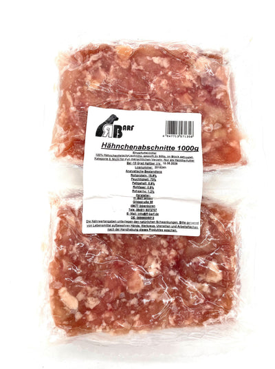 RB Hähnchenabschnitte mager (Reines Geflügelfleisch) – Vakuum-Pack für Regional-Tour & Laden