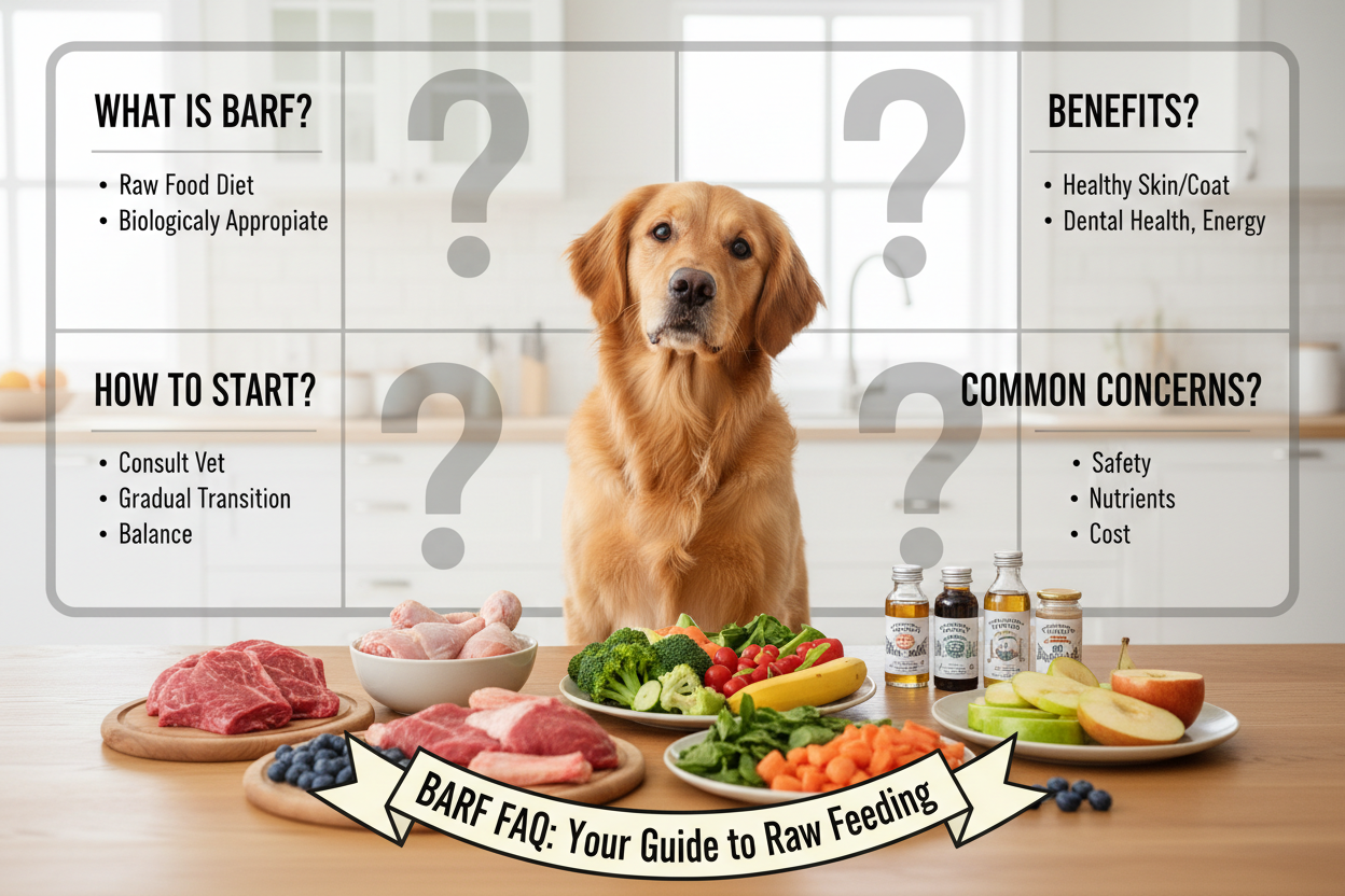 BARF FAQ: 55 wichtige Fragen und Antworten zum Barfen von Hunden