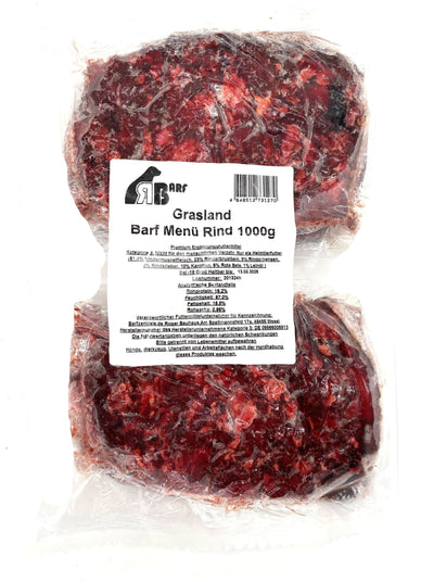 GRASLAND BARF-Menü Rind