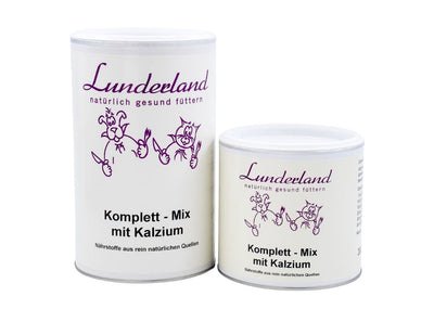 Lunderland Komplett-Mix mit Kalzium 300g | Barf Zusatz