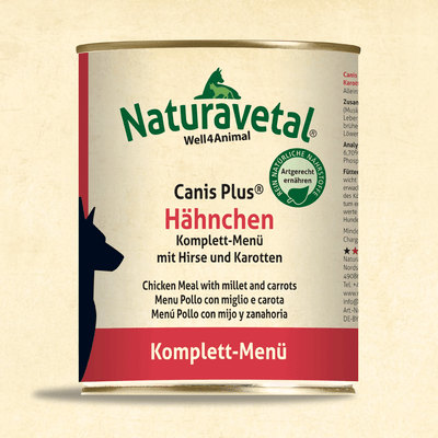 Naturavetal Hähnchen Komplett Menü