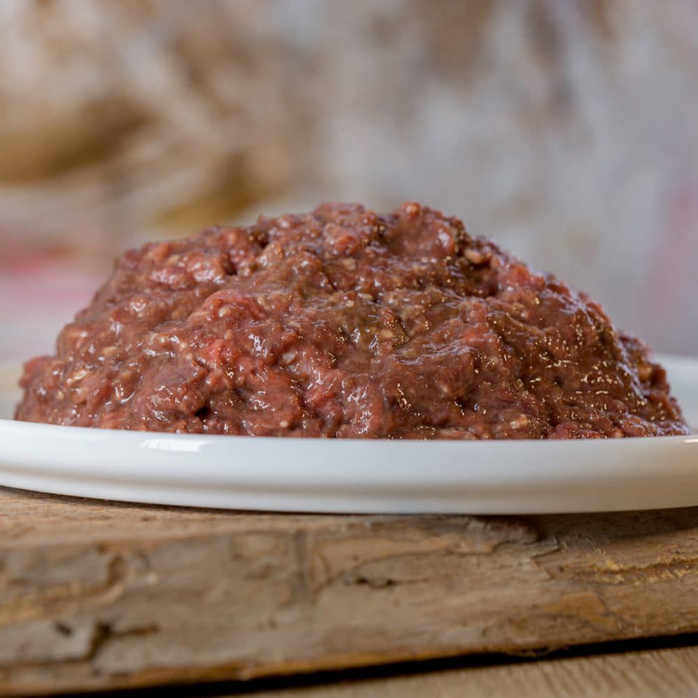 BARFGOLD Rinderinnereienmix (Monoprotein) – 500 g gewolft & 1000 g gewürfelt (IQF)