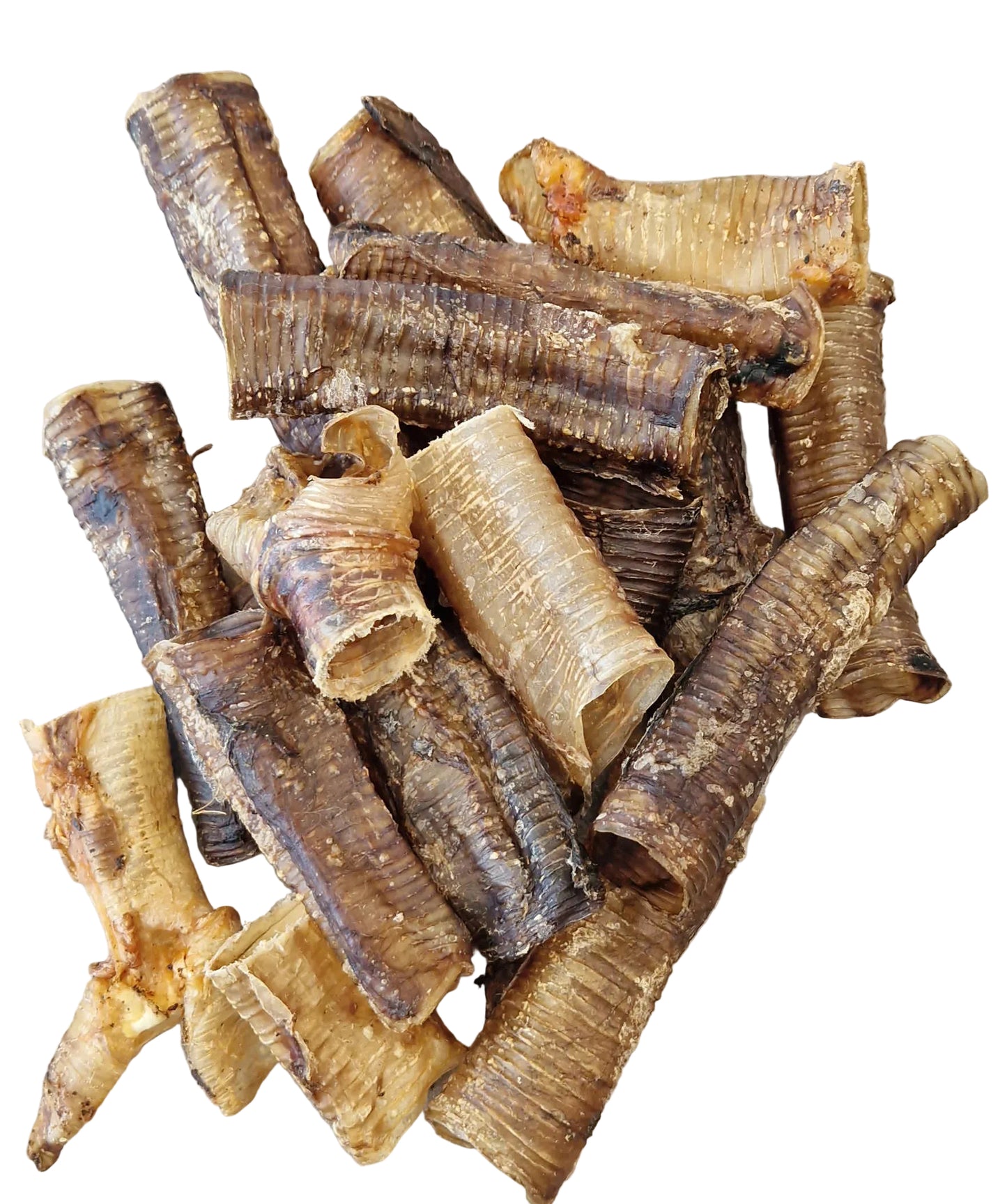 Getrocknete Straußenstrossen – Knuspriger Gelenk-Kausnack für Allergiker (Wiegeware / lose)
