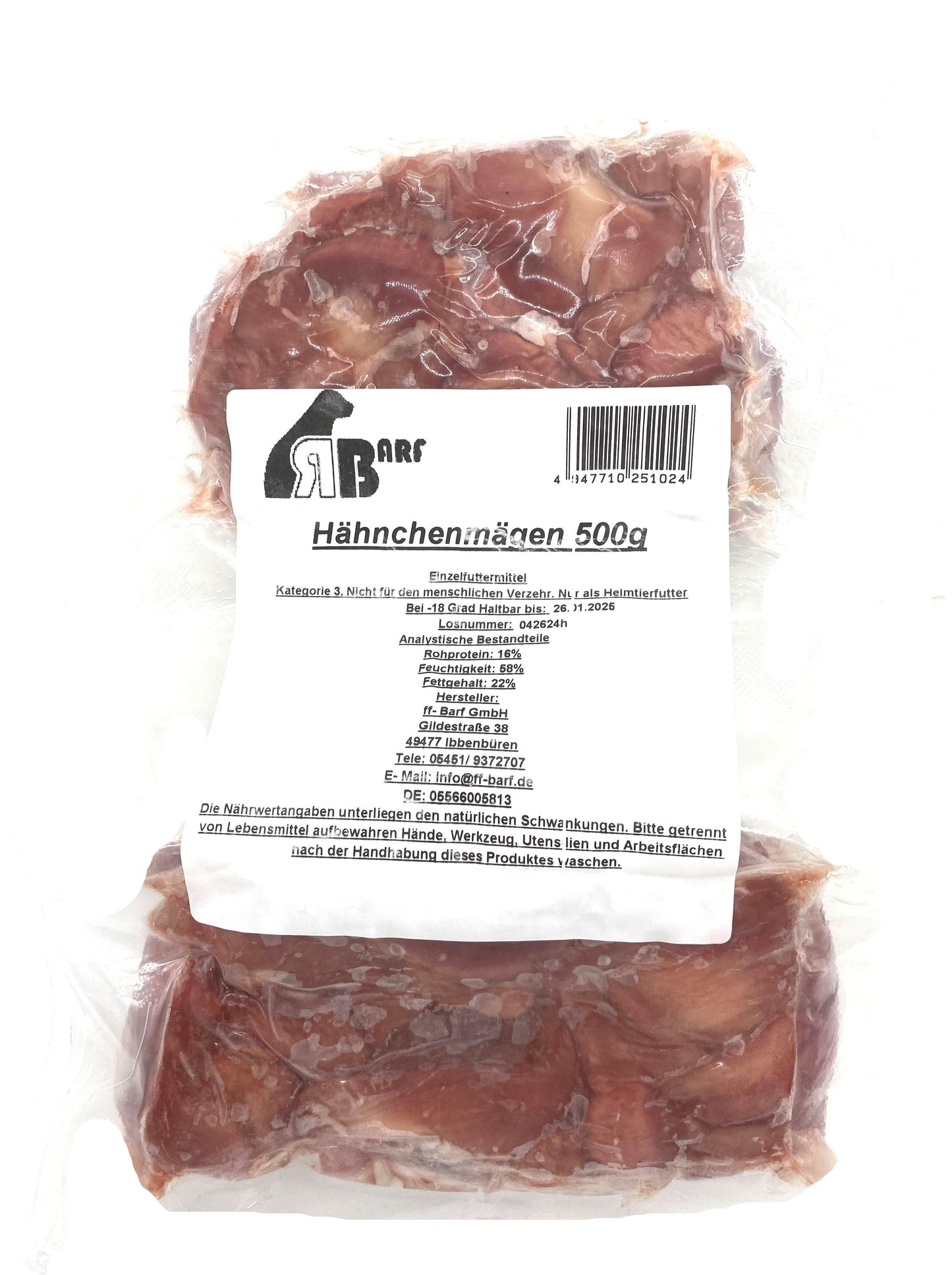 RB Hähnchen Mägen 500 Gr.