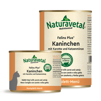 Naturavetal Kaninchen Menü (Katze)
