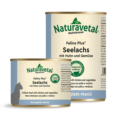 Naturavetal Seelachs Menü (Katze)